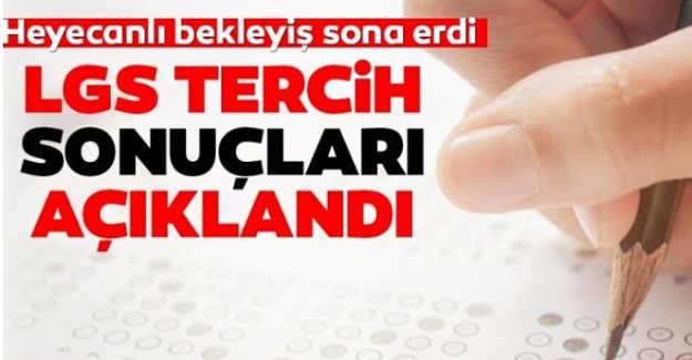 LGS SONUÇLARI AÇIKLANDI....