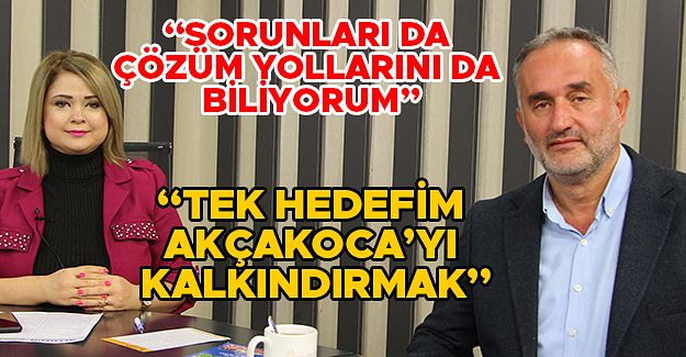 ‘MEMLEKETİME HİZMET İÇİN BAŞKANLIĞA TALİBİM’