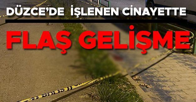 CİNAYET ZANLISI YAKALANDI…