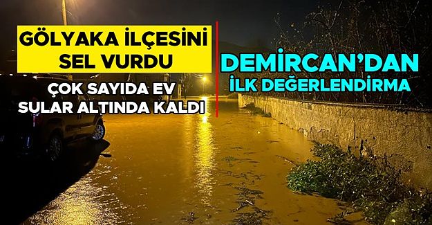 “VATANDAŞLARIMIZ EVLERİNE GİREMİYOR”