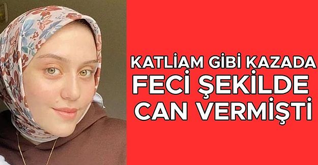 GENÇ KIZ GÖZYAŞLARI ARASINDA TOPRAĞA VERİLDİ…