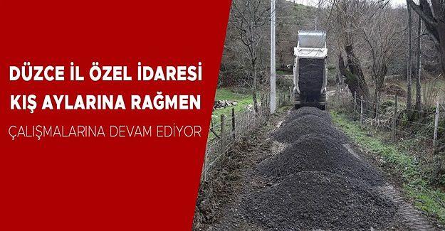 KAVAKBIÇKI KÖYÜ YOLUNDAKİ ÇALIŞMALAR TAMAMLANDI