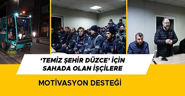 “TEMİZ ŞEHİR DÜZCE, SİZİN ESERİNİZ”