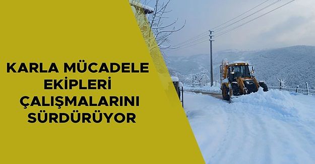 DÜZCE GENELİNDE KAPALI KÖY YOLU KALMADI
