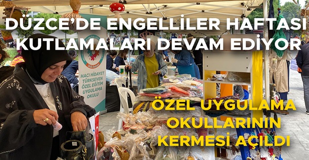 HACI HİDAYET TÜRKSEVEN ÖZEL EĞİTİM UYGULAMA OKULU’NUN STANTLARI İLGİ ÇEKTİ