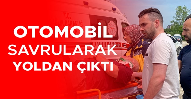 MEYDANA GELEN KAZADA 2 KİŞİ YARALANDI
