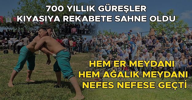 700 YILLIK GÜREŞLERİN AĞASI AHMET MUTLU OLDU