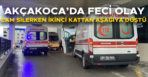 AKÇAKOCA’DA FECİ OLAY…