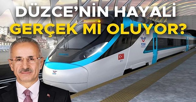 BAKAN URALOĞLU’NDAN SÜPER HIZLI TREN MÜJDESİ…