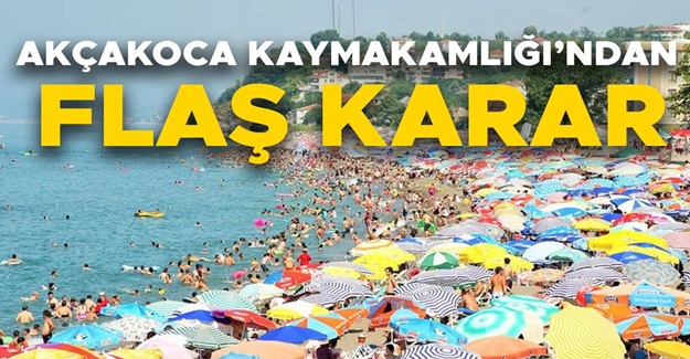 İLÇE GENELİNDE DENİZE GİRME YASAĞI GETİRİLDİ