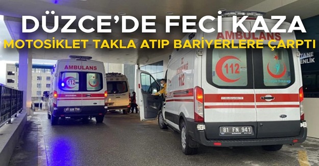 KORKUTAN KAZADA BİRİ KADIN 2 KİŞİ YARALANDI