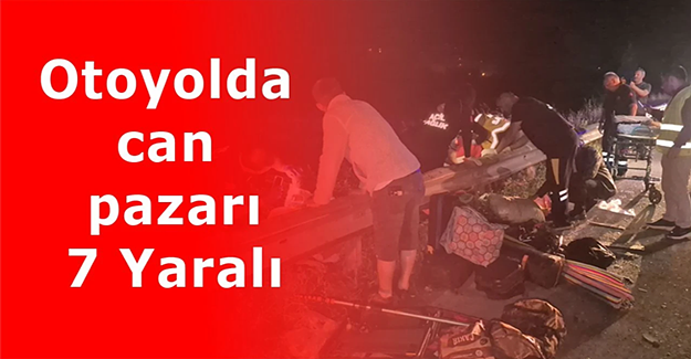 Otoyolun kenarına savrulan yaralıların inlemeleri yürekleri sızlattı