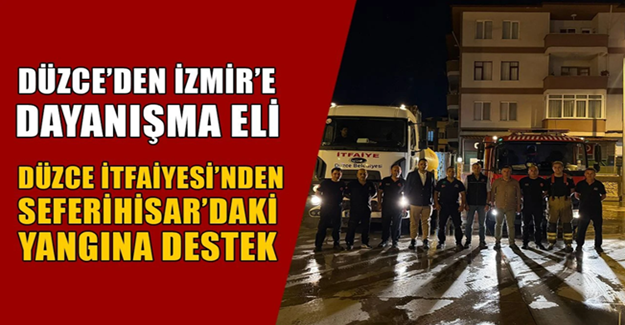 BAŞKAN ÖZLÜ: İZMİRLİ KARDEŞLERİMİZİN YANINDAYIZ