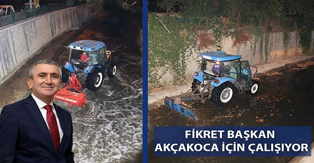 ÇİVİ DERESİ TEMİZLENDİ