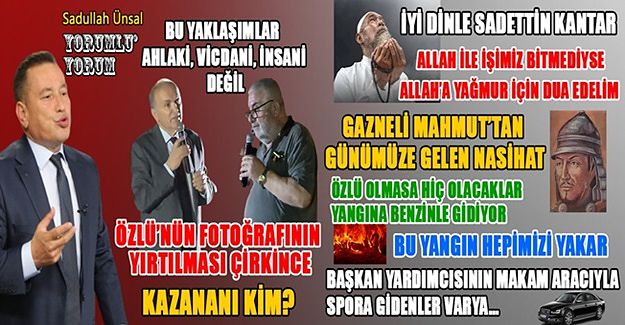 DÜZCE BU GÜNDEMİ BU ANILMAYI HAKETMİYOR