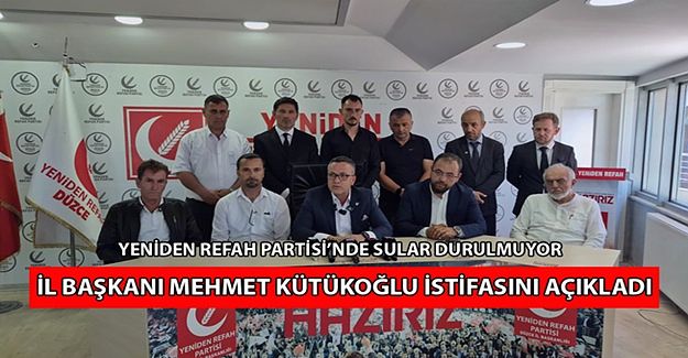 “GENEL BAŞKANIMIZ FATİH ERBAKAN’IN YANINDAYIM”