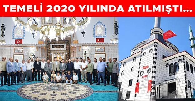 KURTSUYU KÖYÜ CAMİSİİ DUALARLA İBADETE AÇILDI