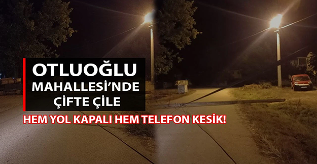 MAHALLELİ MAĞDURİYETİN GİDERİLMESİNİ BEKLİYOR