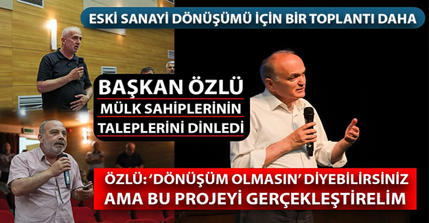 “TAŞINMAK ZORUNDAYIZ; İLK TAŞINAN KARLI ÇIKAR, SONA KALAN ZARAR EDER”