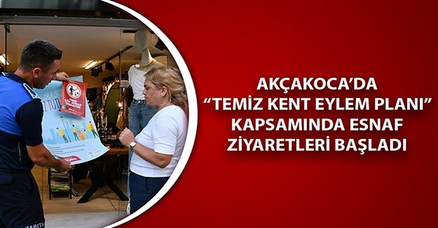 BAŞKAN ALBAYRAK: “HEDEFİMİZ HEP BİRLİKTE DAHA TEMİZ BİR AKÇAKOCA”
