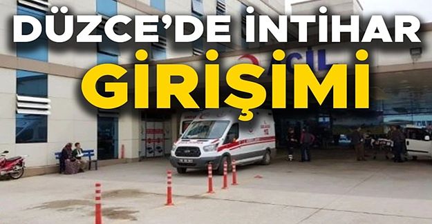 ÇOK SAYIDA İLAÇ İÇEREK YAŞAMINA SON VERMEK İSTEDİ