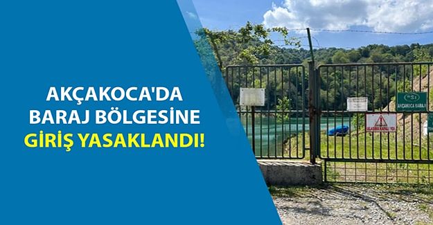 İÇME SUYU KAYNAĞINA SIKI KORUMA: BARAJ ALANINA GİRMEK YASAK