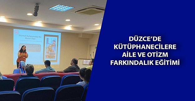 KÜTÜPHANE ÇALIŞANLARINA “AİLE İÇİ BİLGİ VE MEDYA OKURYAZARLIĞI” EĞİTİMİ