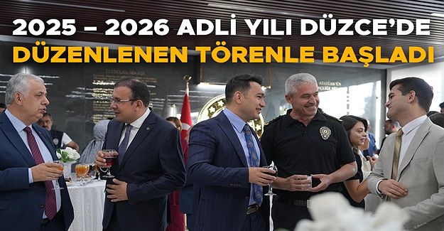 BAŞSAVCI EMRE: “DÜZCE ADLİYESİ’NİN MODERN ALTYAPISI İLE DOSYA YÜKÜNÜ AZALTTIK”
