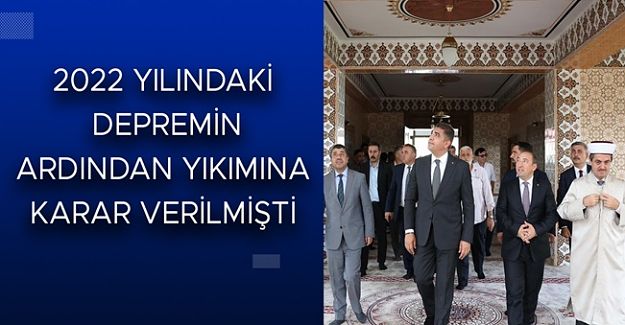 İHSANİYE KÖYÜ CAMİSİ İBADETE AÇILDI