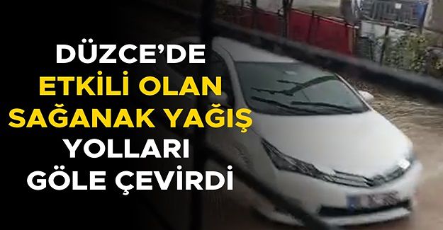 ARAÇLAR VE YAYALAR ZOR ANLAR YAŞADI