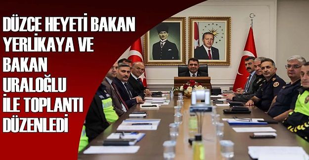 DÜZCE’DEKİ TRAFİK LEVHALARI SADELEŞTİRİLECEK…