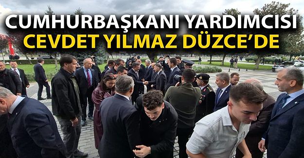 İLK DURAĞI DÜZCE VALİLİĞİ OLDU