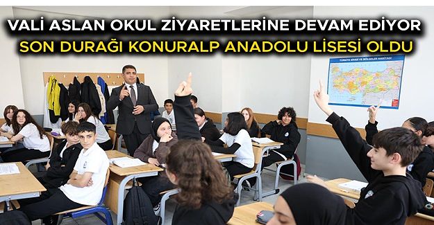 ÖĞRENCİLERE KİTAP OKUMANIN ÖNEMİNDEN BAHSETTİ