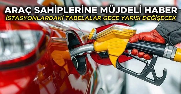 BENZİN VE MOTORİN FİYATLARINA ÇİFTE İNDİRİM GELİYOR