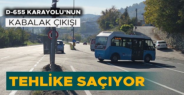 NE BİR KAVŞAK NE DE IŞIK SİSTEMİ VAR…