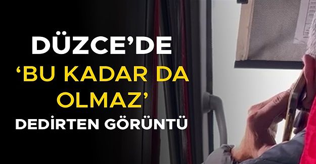 YOLCULARIN CAN GÜVENLİĞİNİ TEHLİKEYE ATARAK İLERLEDİ