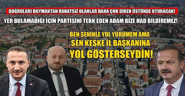 “ŞENGÜLOĞLU’NU DÜŞÜRDÜĞÜN DURUMA BAK”