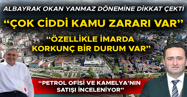 “ZARARIN 500 MİLYON OLDUĞUNU DÜŞÜNÜYORUM”