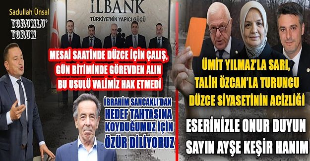 GEREĞİ DÜŞÜNÜLDÜ: DORÜS KENDİ YOLUNU KENDİSİ YAPACAK