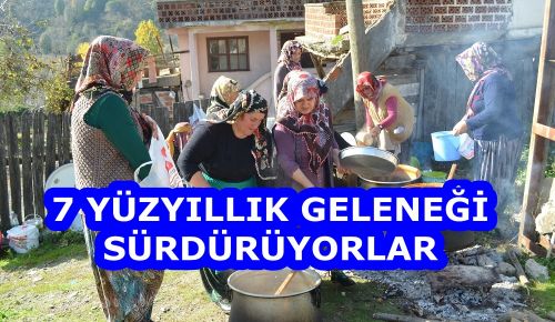 7 yüzyıldır aşure yapılıyor