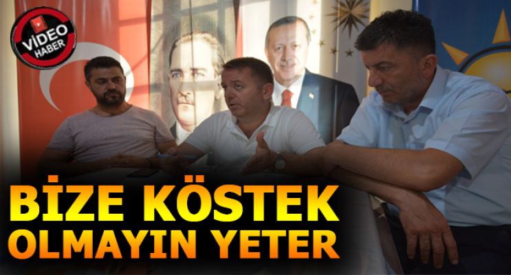 AK PARTİ İLÇE BAŞKANINDAN AÇIKLAMA…