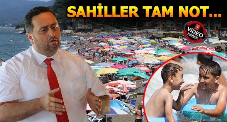 Akçakoca sahilleri temizlikte tam not aldı