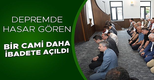 BATAKLIK ÇİFTLİĞİ KÖYÜ CAMİSİ İÇİN TÖREN DÜZENLENDİ