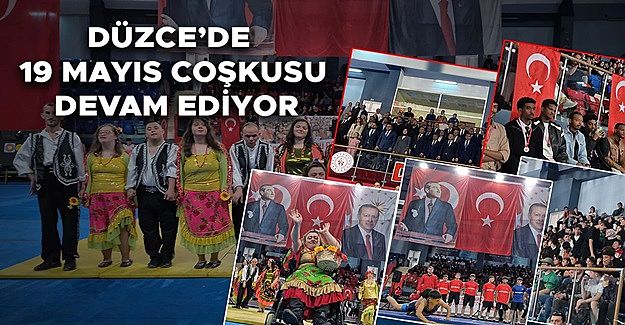 ATATÜRK’Ü ANMA, GENÇLİK VE SPOR BAYRAMI KUTLAMALARI RENKLİ GÖRÜNTÜLERE SAHNE OLDU