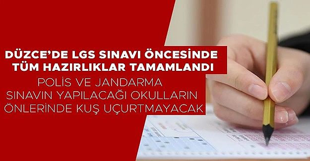 VALİ ASLAN’DAN ÖĞRENCİLER VE DÜZCELİLER’E MESAJ VAR