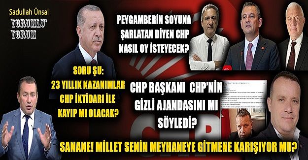 CHP’Lİ BAŞKANDAN HZ. PEYGAMBERE ALENİ HAKARET!