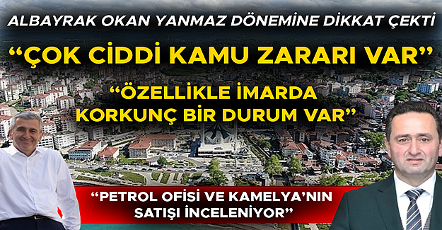 “ZARARIN 500 MİLYON OLDUĞUNU DÜŞÜNÜYORUM”