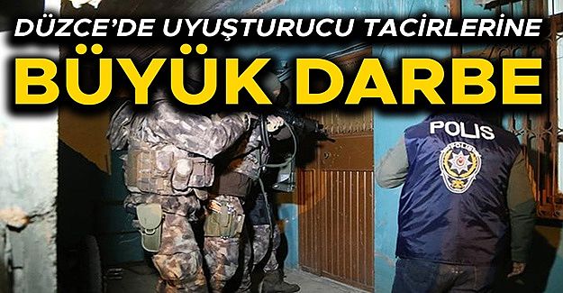 EŞ ZAMANLI OPERASYONLARDA ÇOK SAYIDA TORBACI GÖZALTINA ALINDI