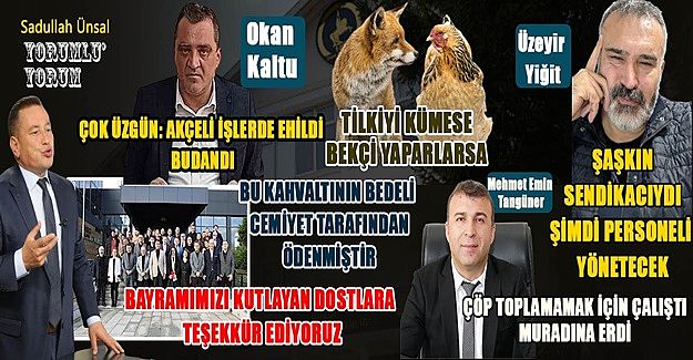 ÖZLÜ’NÜN İLMİ SİYASETİNE HAYRAN KALDIM