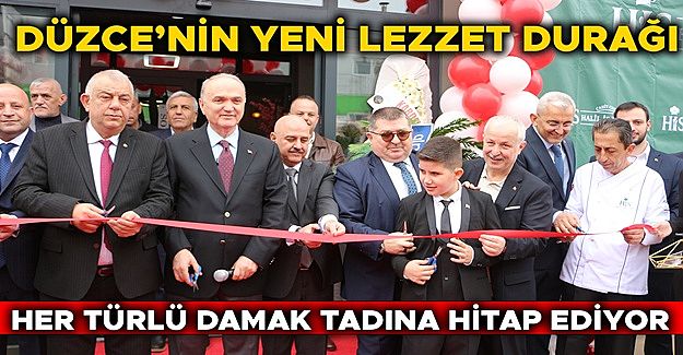 CAHİT CHEF HALİL İBRAHİM SOFRASI’NA GÖRKEMLİ AÇILIŞ